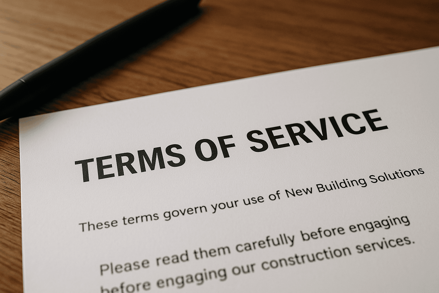 Terms of Service Background